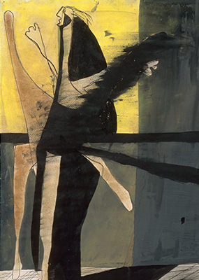 Francis Bacon, Composition (Figure), 1933
