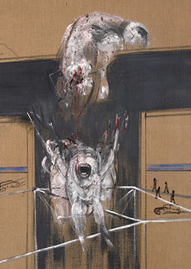 Francis Bacon, Fragment of Crucifixion, 1950