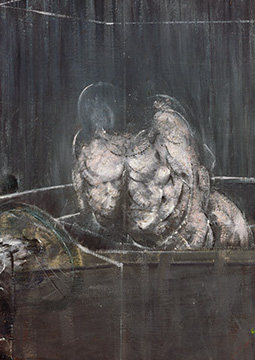 Francis Bacon, Study for a figure, 1950