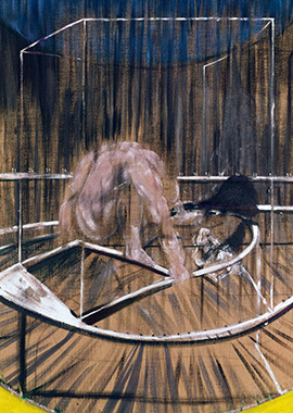 Francis Bacon, Study for Crouching Nude, 1952