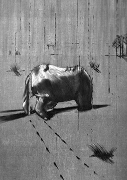 Francis Bacon, Rhinoceros, 1952