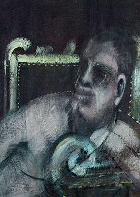 Francis Bacon, Man in a Chair, 1952
