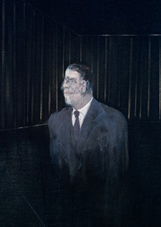Francis Bacon, Man in Blue II, 1954