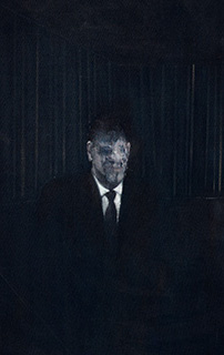 Francis Bacon, Man in Blue III, 1954