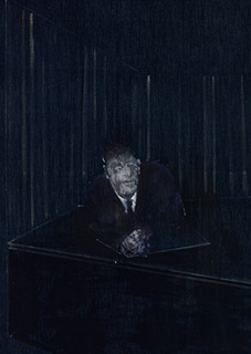 Francis Bacon, Man in Blue IV, 1954