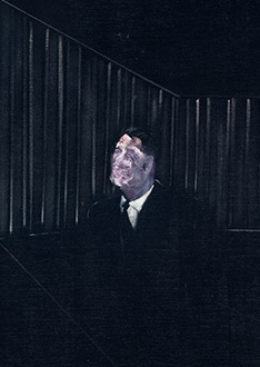 Francis Bacon, Man in Blue VII, 1954