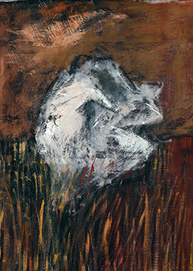 Francis Bacon, Figures in a Landscape, 1954