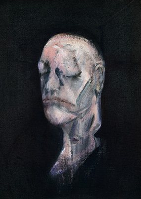 Francis Bacon, Study for Portrait II (after the Life Mask of William Blake), 1955