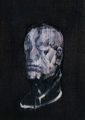 Francis Bacon, Study for Portrait III (after the Life Mask of William Blake), 1955