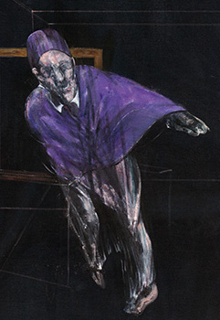Francis Bacon, Study for a Pope, 1955