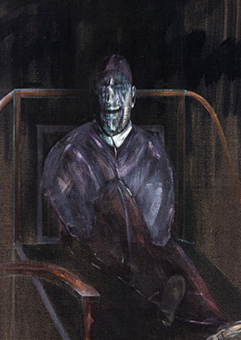 Francis Bacon, Figure Sitting, 1955