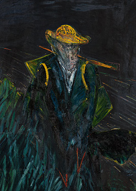 Francis Bacon, Study for Portrait of Van Gogh I, 1956