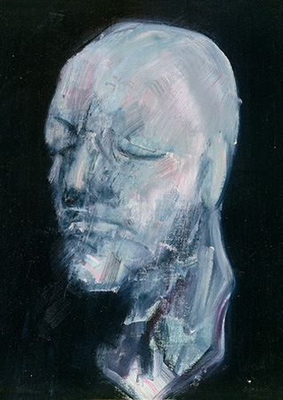 Francis Bacon, Study for Portrait V (after the Life Mask of William Blake), 1956