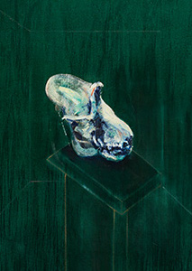 Francis Bacon, Skull of a Gorilla, 1957