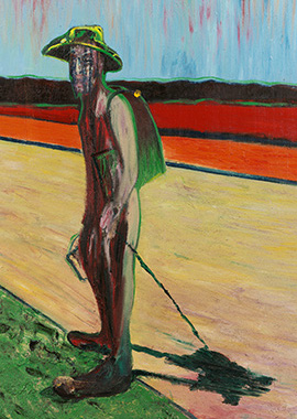 Francis Bacon, Study for Portrait of Van Gogh V, 1957