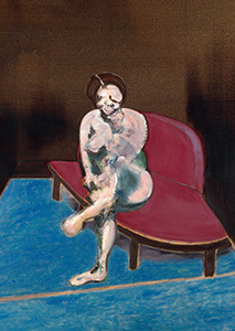 Francis Bacon, Woman on a Red Couch, 1961