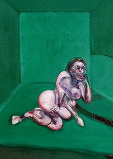 Francis Bacon, Crouching Nude, 1961