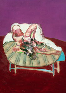 Francis Bacon, Lying Figure with Hypodermic Syringe, 1963