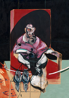 Francis Bacon, Study for Portrait (with Two Owls), 1963