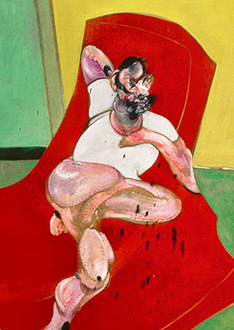 Francis Bacon, Double Portrait of Lucian Freud and Frank Auerbach, 1964