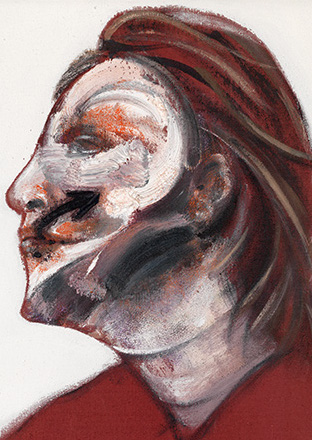 Francis Bacon, Three Studies of Isabel Rawsthorne (on white ground), 1965