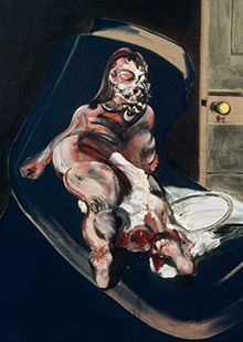 Francis Bacon, Portrait of Henrietta Moraes on a Blue Couch, 1965