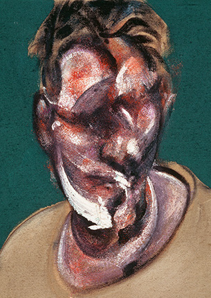 Francis Bacon, Portrait of Lucian Freud, 1965