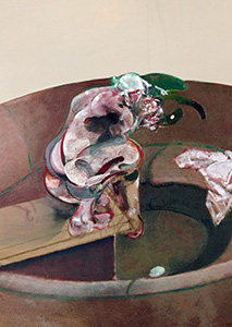 Francis Bacon, Portrait of George Dyer Crouching, 1966