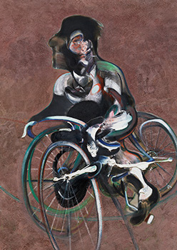 Francis Bacon, Portrait of George Dyer Riding a Bicycle, 1966