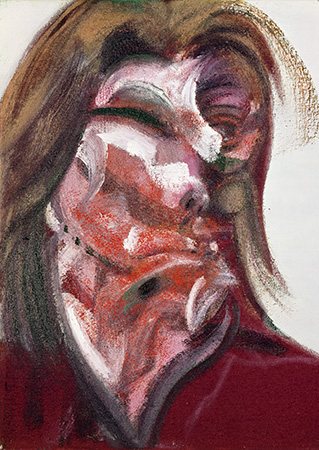 Francis Bacon, Study for Head of Isabel Rawsthorne, 1967