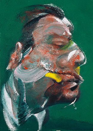 Francis Bacon, Study for Head of George Dyer, 1967