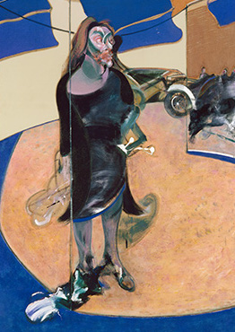 Francis Bacon, Portrait of Isabel Rawsthorne Standing in a Street in Soho, 1967