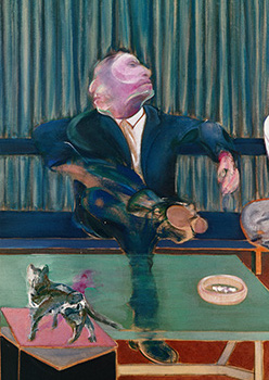 Francis Bacon, Portrait of George Dyer and Lucian Freud, 1967