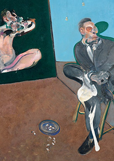 Francis Bacon, Two Studies for a Portrait of George Dyer, 1968