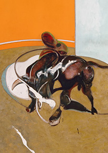 Francis Bacon, Second Version of Study for Bullfight No. 1, 1969