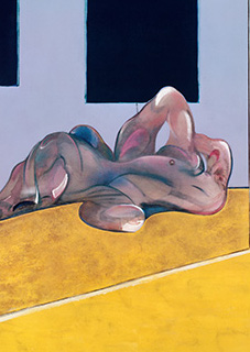 Francis Bacon, Lying Figure in a Mirror, 1971