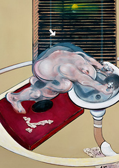Francis Bacon, Figure at a Washbasin, 1976
