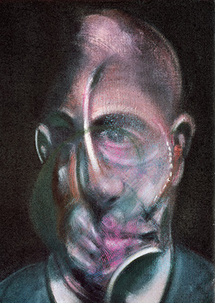 Francis Bacon, Portrait of Michel Leiris, 1976