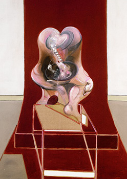 Francis Bacon, Triptych Inspired by the Oresteia of Aeschylus, 1981