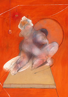 Francis Bacon, 'Kneeling Figure - Back View', c.1982