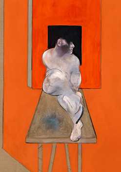 Francis Bacon, Study from the Male Body, 1986