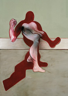 Francis Bacon, Study of a Man and Woman Walking, 1988-89