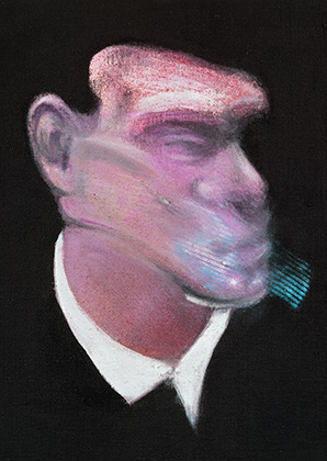 Francis Bacon, Study for Portrait of John Edwards, 1989