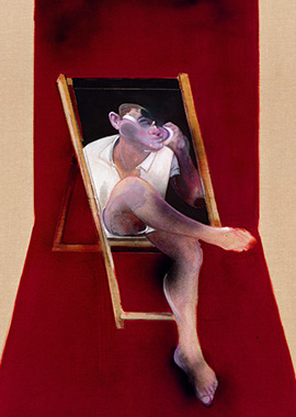 Francis Bacon, Study for Portrait of John Edwards, 1989