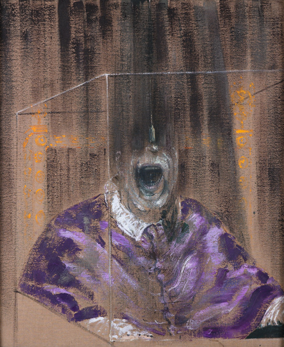 Francis Bacon, Head VI, 1949. Oil on Canvas, © The Estate of Francis Bacon / DACS London 2017. All rights reserved. Catalogue Raisonné number: 49-07.
