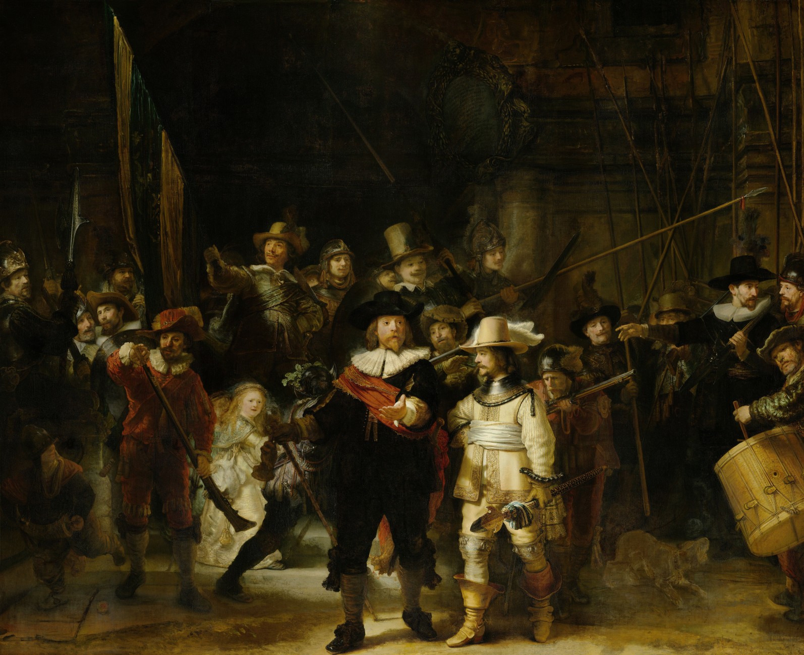 Rembrandt van Rijn, The Night Watch, 1642