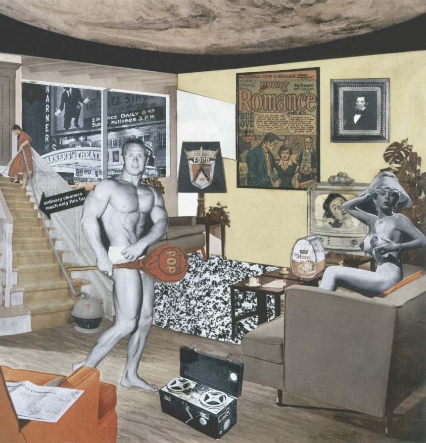 Richard Hamilton, Just what is it that makes today’s home so different, so appealing?, 1956