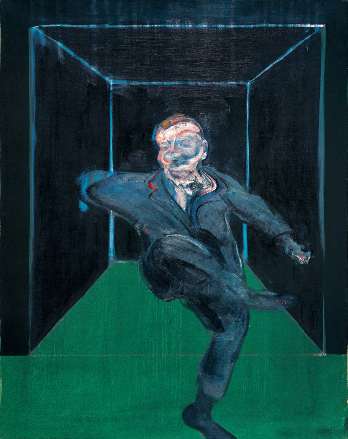 Image: Francis Bacon's oil on canvas painting: Seated Figure, 1960. Catalogue raisonné number 60-14. 