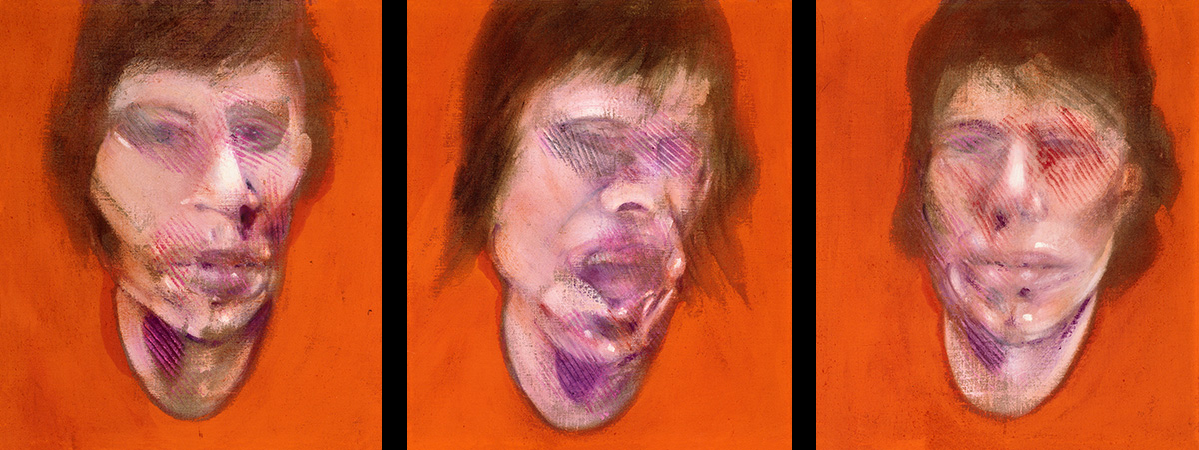 Francis Bacon, Three Studies for a Portrait (Mick Jagger), 1982