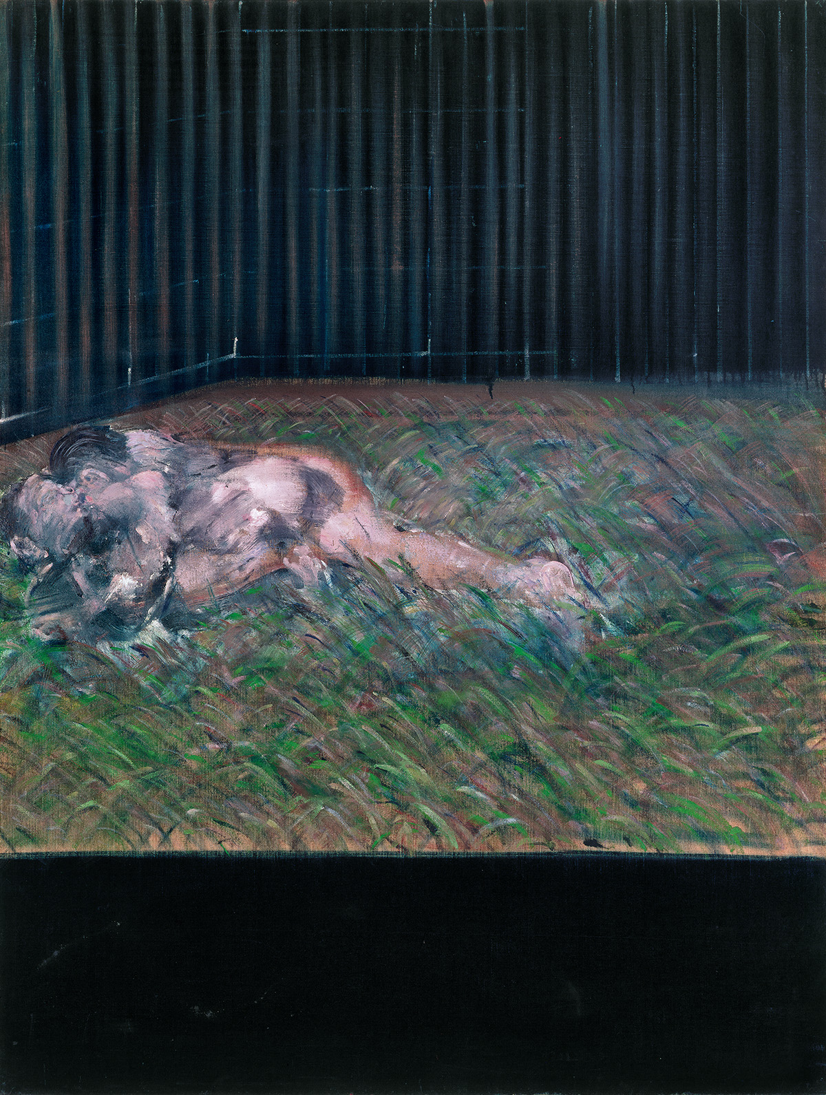 Francis Bacon, Two Figures in the Grass, 1954. Oil on canvas. CR number 54-01. © The Estate of Francis Bacon / DACS London 2020. All rights reserved.